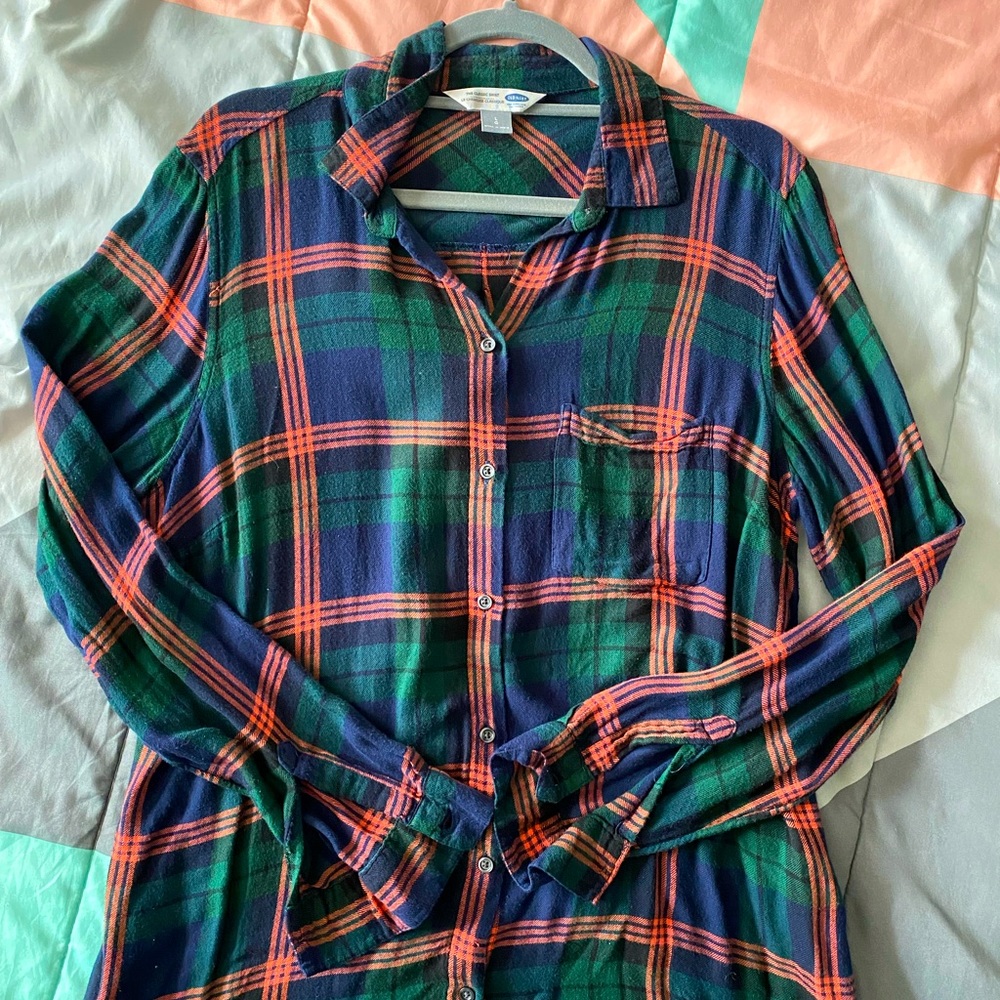 Plaid Button Down